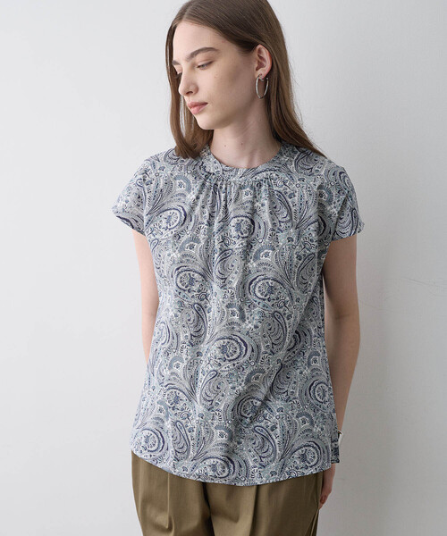 「LE SOUK HOLIDAY」 半袖シャツ L ブラック レディース_画像2