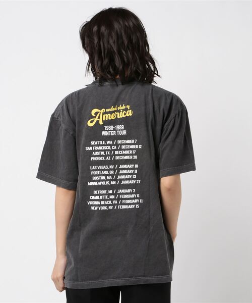 「GOOD ROCK SPEED」 半袖Tシャツ FREE イエロー レディース_画像3