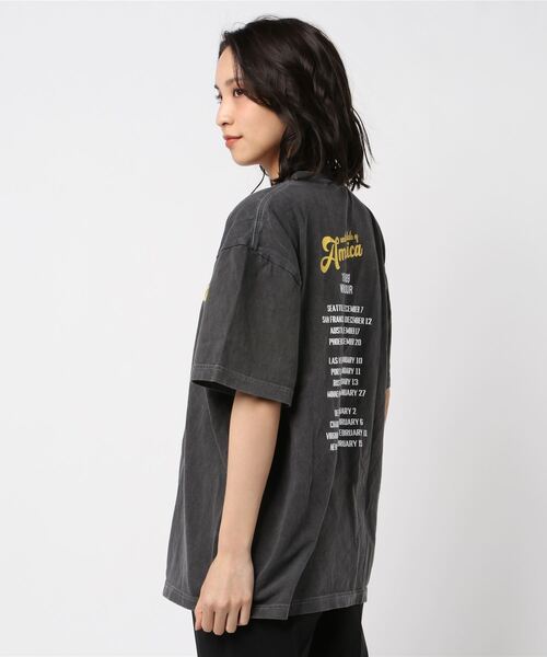 「GOOD ROCK SPEED」 半袖Tシャツ FREE イエロー レディース_画像5