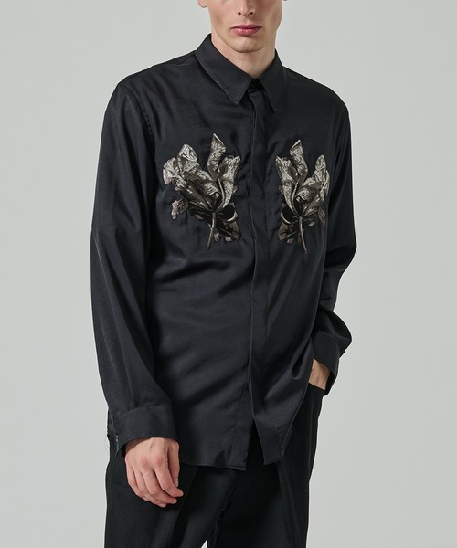シャツ 「TAAKK」EMBRIDERY SHIRTS メンズ