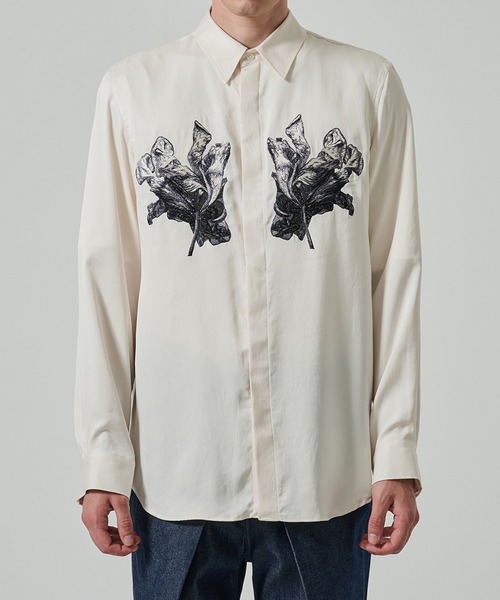 TAG（PORTER） シャツ 「TAAKK」EMBRIDERY SHIRTS メンズ : ZOZOTOWN