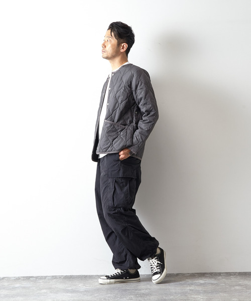 TAION（タイオン） ダウンジャケット 3 チャコールグレー メンズ