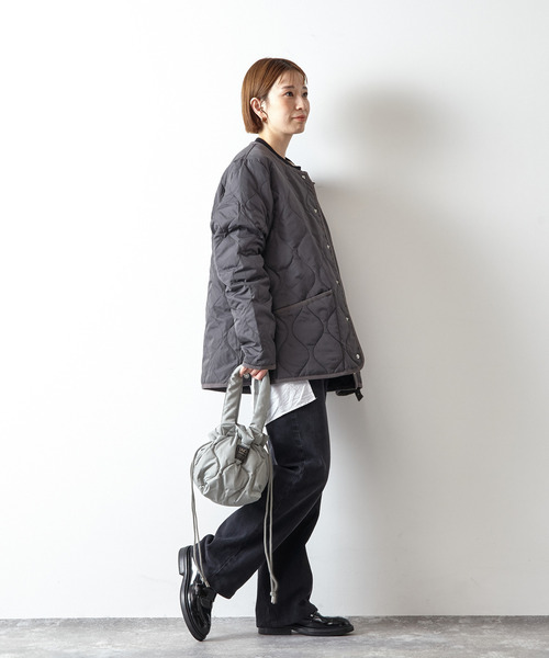 TAION（タイオン） ダウンジャケット 3 チャコールグレー メンズ