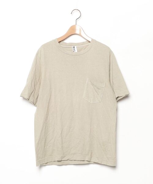 MHL.（エムエイチエル） 半袖Tシャツ MEDIUM グリーン メンズ