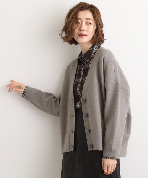 grove（グローブ） カーディガン 季節に映える ニットカーディガン