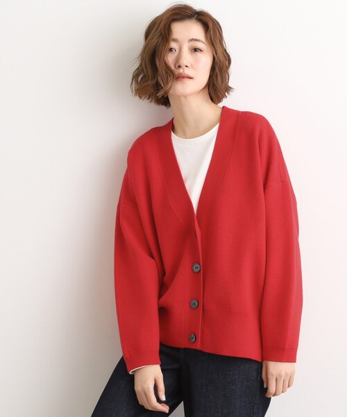 grove（グローブ） カーディガン 季節に映える ニットカーディガン