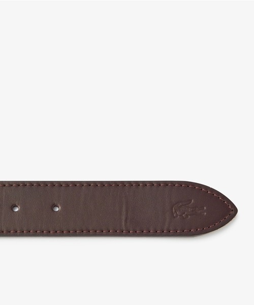 値下げ！【新品・タグ付】ラコステベルトL LACOSTE（ラコステ） ベルト スクエアバックルベルト メンズ