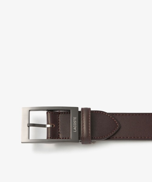 LACOSTE（ラコステ） ベルト スクエアバックルベルト メンズ