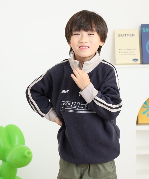 FUNALIVE（ファンアライブ） トレーナー ハーフジップ フリースBIG