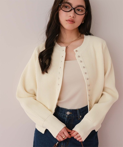 titivate（ティティベイト） カーディガン 「26SS新作/2026 SPRING