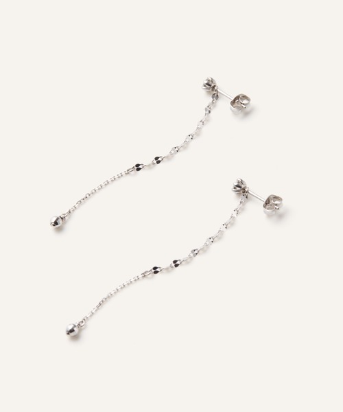 【新品未使用】VA ヴァンドーム青山　K10 PG キュービックジルコニアピアス GAVA0031__CZ キュービックジルコニア ピアス｜ピアス｜ヴイエー