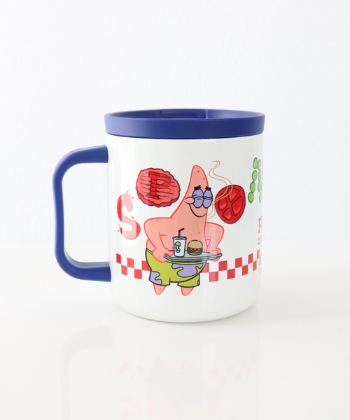 タンブラー 「SPONGEBOB/スポンジボブ」STAINLESS MUG/蓋付き
