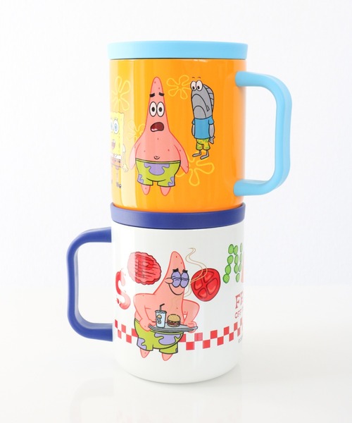 タンブラー 「SPONGEBOB/スポンジボブ」STAINLESS MUG/蓋付き