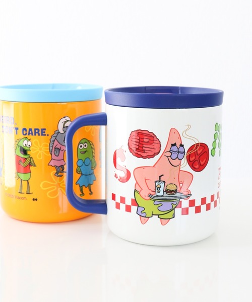 タンブラー 「SPONGEBOB/スポンジボブ」STAINLESS MUG/蓋付き