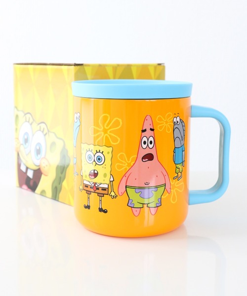 タンブラー 「SPONGEBOB/スポンジボブ」STAINLESS MUG/蓋付き