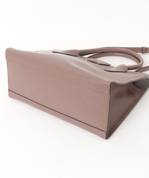 ジャンニキャリーニ ブラウンレザー2wayバッグ GIANNI CHIARINI（ジャンニ キアリーニ） 2WAYバッグ - ブラウン