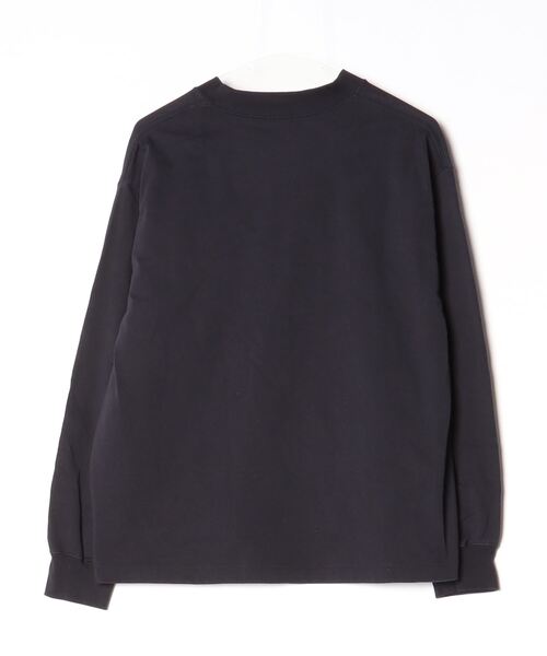 「WILD LIFE TAILOR Adam et Rope'」 長袖Tシャツ M ネイビー メンズ_画像2