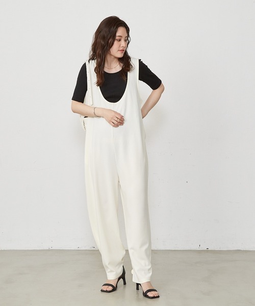 「Shelly island」 オーバーオール FREE ホワイト レディース_画像7