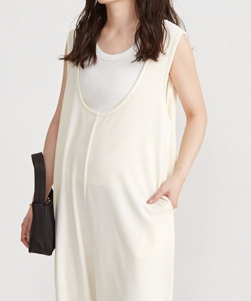 「Shelly island」 オーバーオール FREE ホワイト レディース_画像8