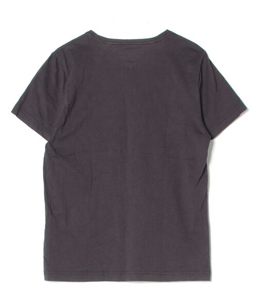「TOMMY HILFIGER」 半袖Tシャツ M ブラック メンズ_画像2