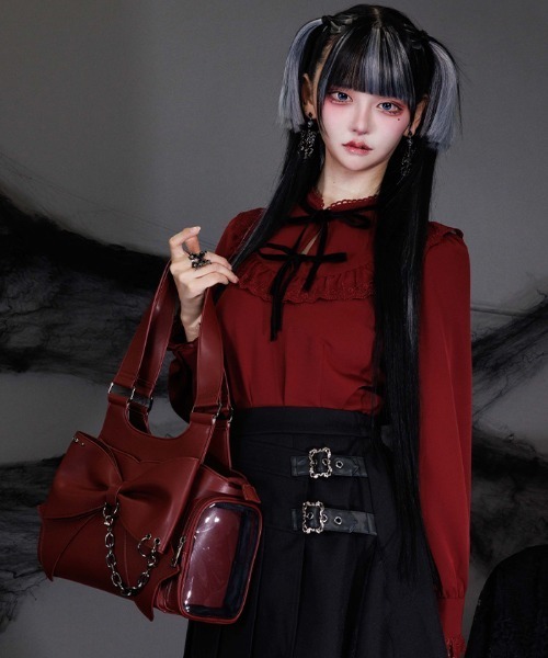 NIBBLE POISON（ニブルポイズン） ショルダーバッグ バッグ クリア