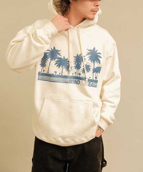 WIND AND SEA（ウィンダンシー） パーカー PALM TREE LOGO HOODED