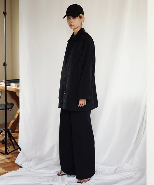 ENOF ステンカラーコート FREE カーキ レディース : ZOZOTOWN Yahoo!店