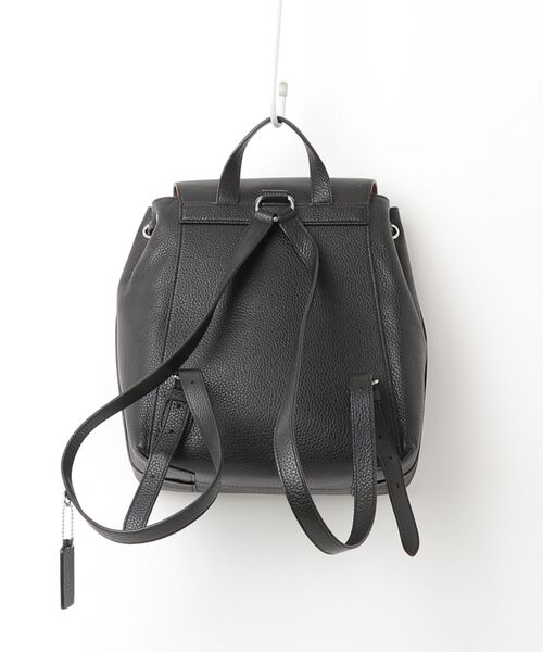 COACH（コーチ） ワンポイントリュック - ブラック レディース