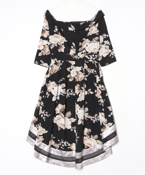 「MILLION CARATS」 7分袖ワンピース SMALL ブラック レディース_画像2