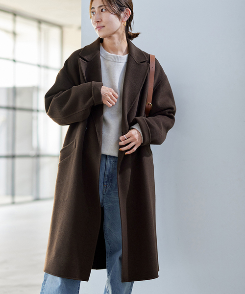 FRAMeWORK（フレームワーク） チェスターコート 36 ブラウン