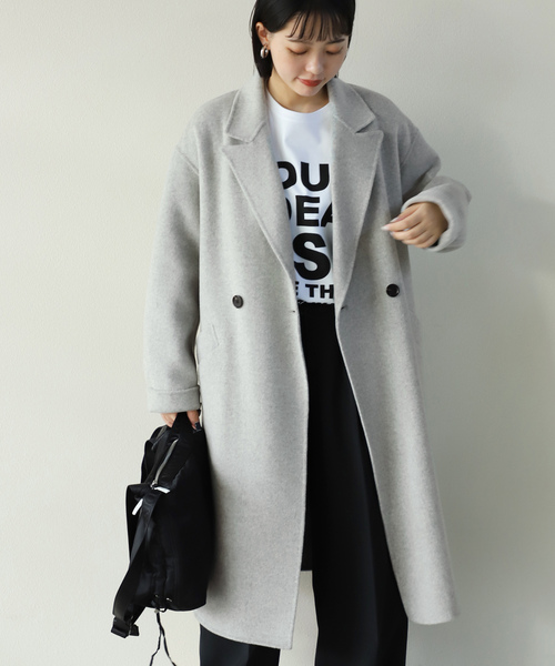 FRAMeWORK（フレームワーク） チェスターコート 36 ブラウン