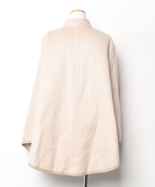 「MADEMOISELLE ROPE'」 ポンチョ 38 ベージュ レディース_画像2