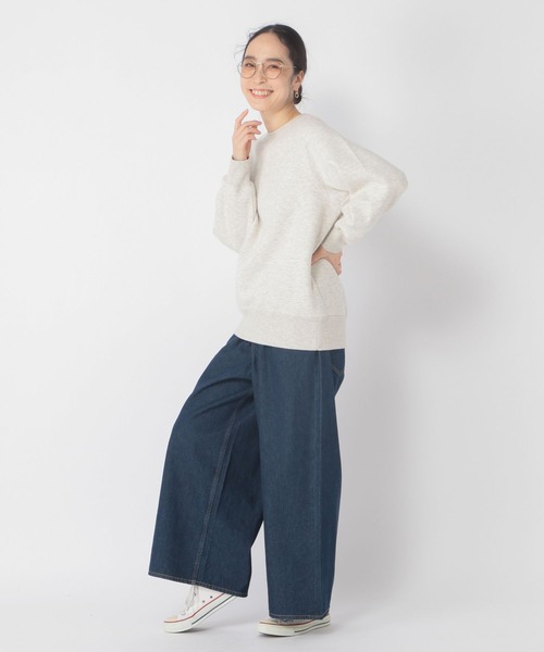 「studio CLIP」 スウェットカットソー FREE ナチュラル レディース_画像5