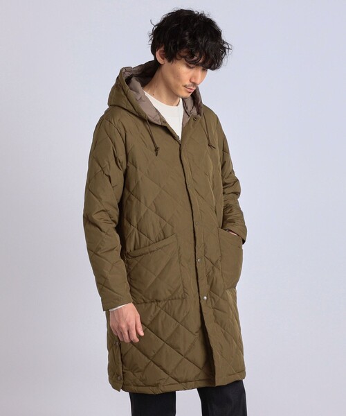 「TAION」 ダウンコート MEDIUM ブラック メンズ_画像8