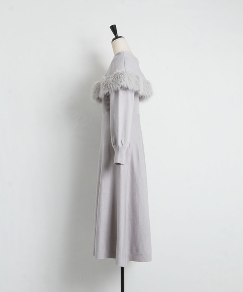 「tocco closet」 ニットワンピース M ベージュ系その他 レディース_画像5