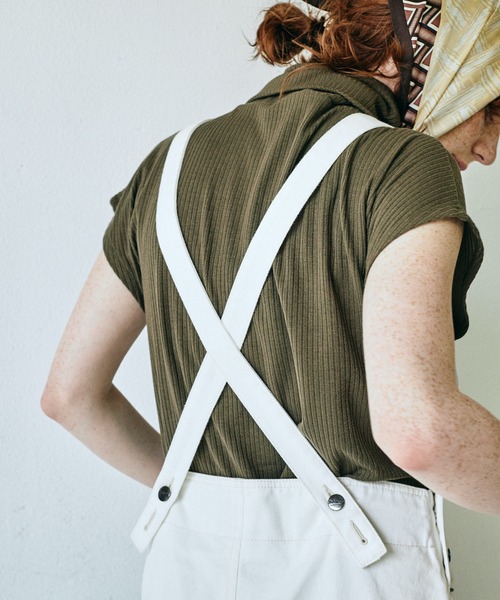 「LA BELLE ETUDE」 サロペットスカート 1 ブルー レディース_画像8