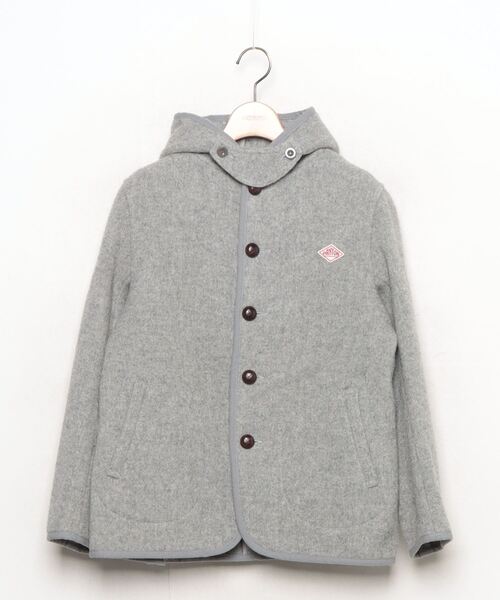 Danton（ダントン） ジャケット 36 グレー レディース : ZOZOTOWN
