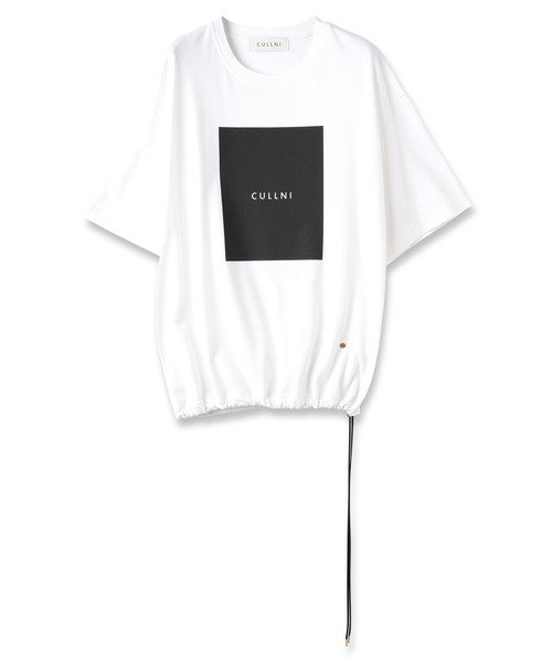 「CULLNI」 半袖Tシャツ 0 ホワイト メンズ_画像3