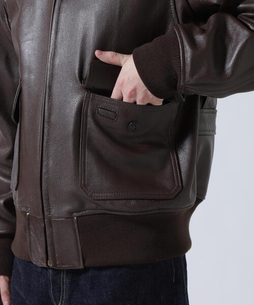 AVIREX（アヴィレックス） ミリタリージャケット モッズコート 「MADE