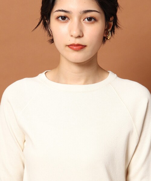 「DRESSTERIOR」 7分袖カットソー 04 アイボリー レディース_画像5