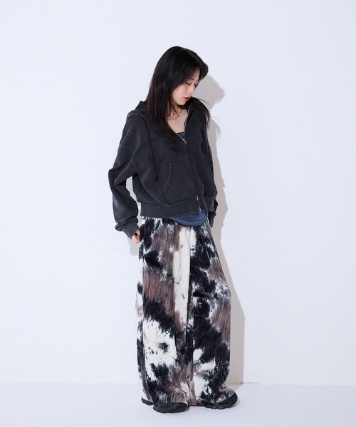 「JEANASIS」 イージーパンツ FREE グレー系その他 レディース_画像2