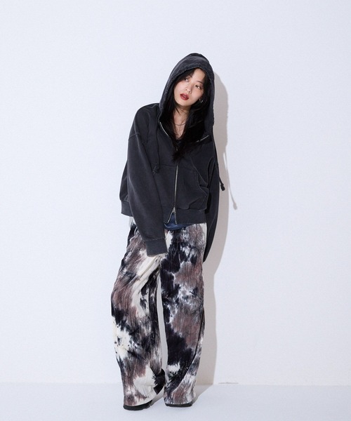 「JEANASIS」 イージーパンツ FREE グレー系その他 レディース_画像3