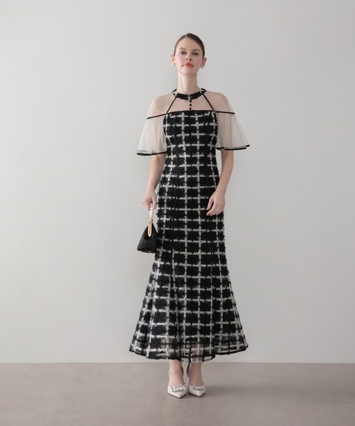 leja ツイード　ドレス Leja（レジャ） ドレス : ZOZOTOWN Yahoo!店 - 通販 - Yahoo!ショッピング