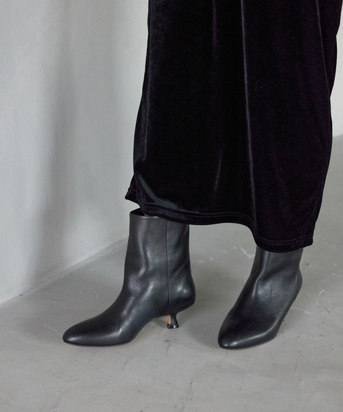 SLOBE IENA（スローブイエナ） ショートブーツ 25cm シルバー