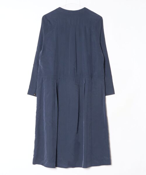 「URBAN RESEARCH ROSSO」 長袖ワンピース FREE ネイビー レディース_画像2