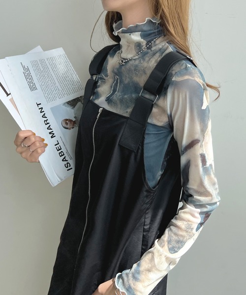 「Futier land」 サロペットスカート FREE アイボリー レディース_画像2