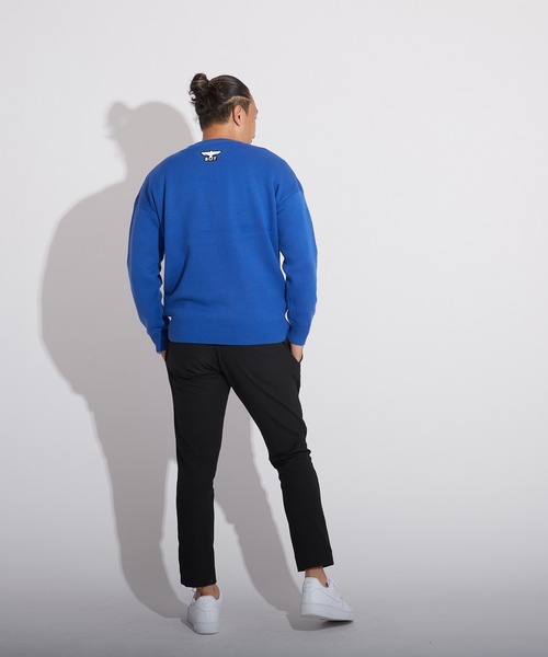 「BOY LONDON」 長袖ニット S ブルー メンズ_画像7