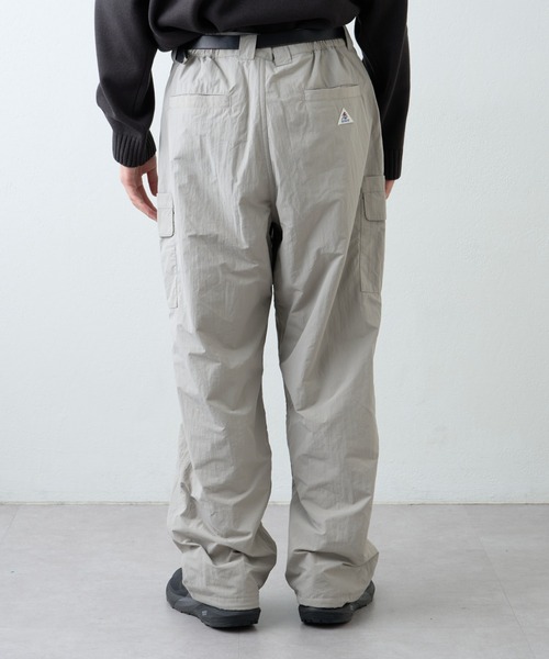 「GEVACO」 カーゴパンツ MEDIUM ブラック メンズ_画像4