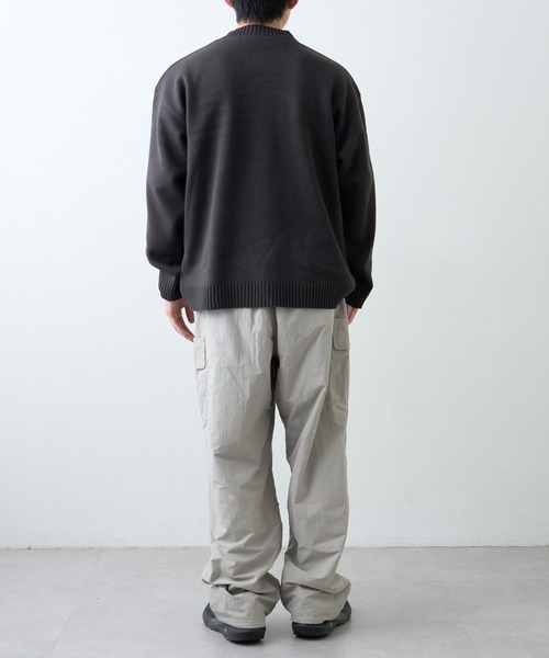 「GEVACO」 カーゴパンツ MEDIUM ブラック メンズ_画像7