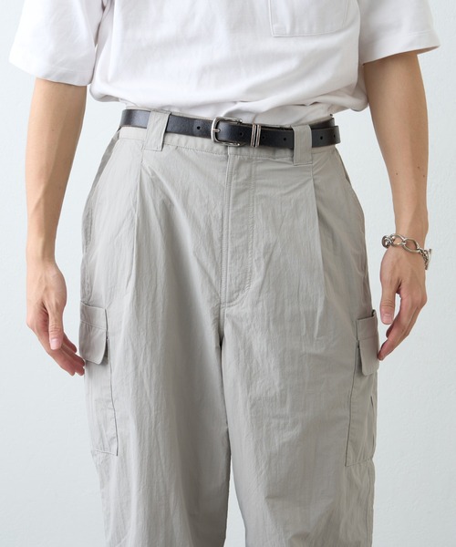 「GEVACO」 カーゴパンツ MEDIUM ブラック メンズ_画像8